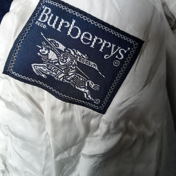 Burberry blue strip blazer - Picture 5 of 7